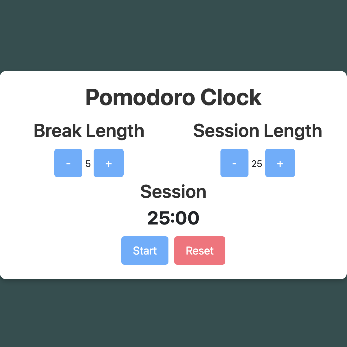 25 + 5 Clock